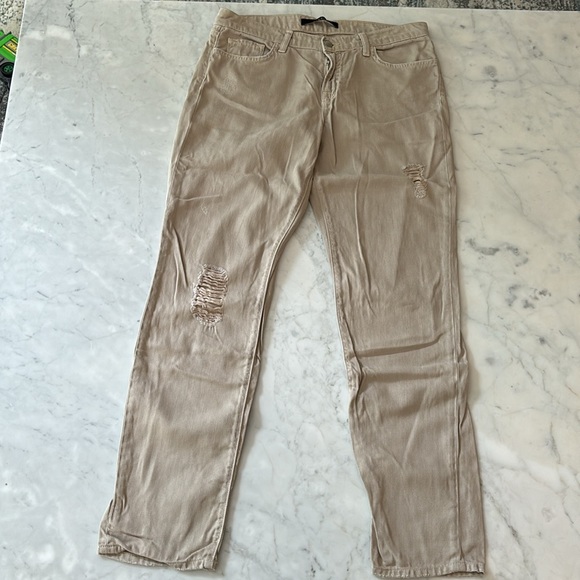 J Brand Aidan Slouchy Straight Boyfriend Jean Natural Size 27 - Picture 7 of 16